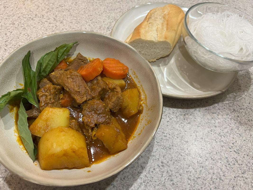 Dianne's Vietnamese beef stew with noodles
