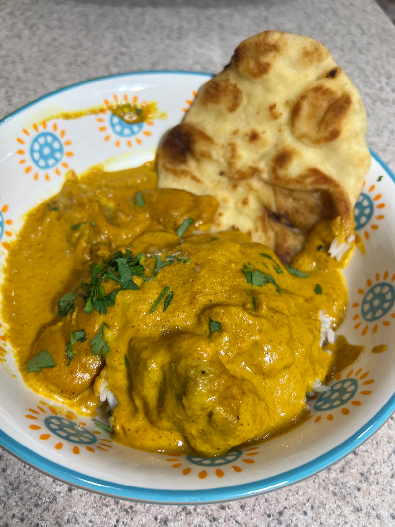 Creamy butter chicken