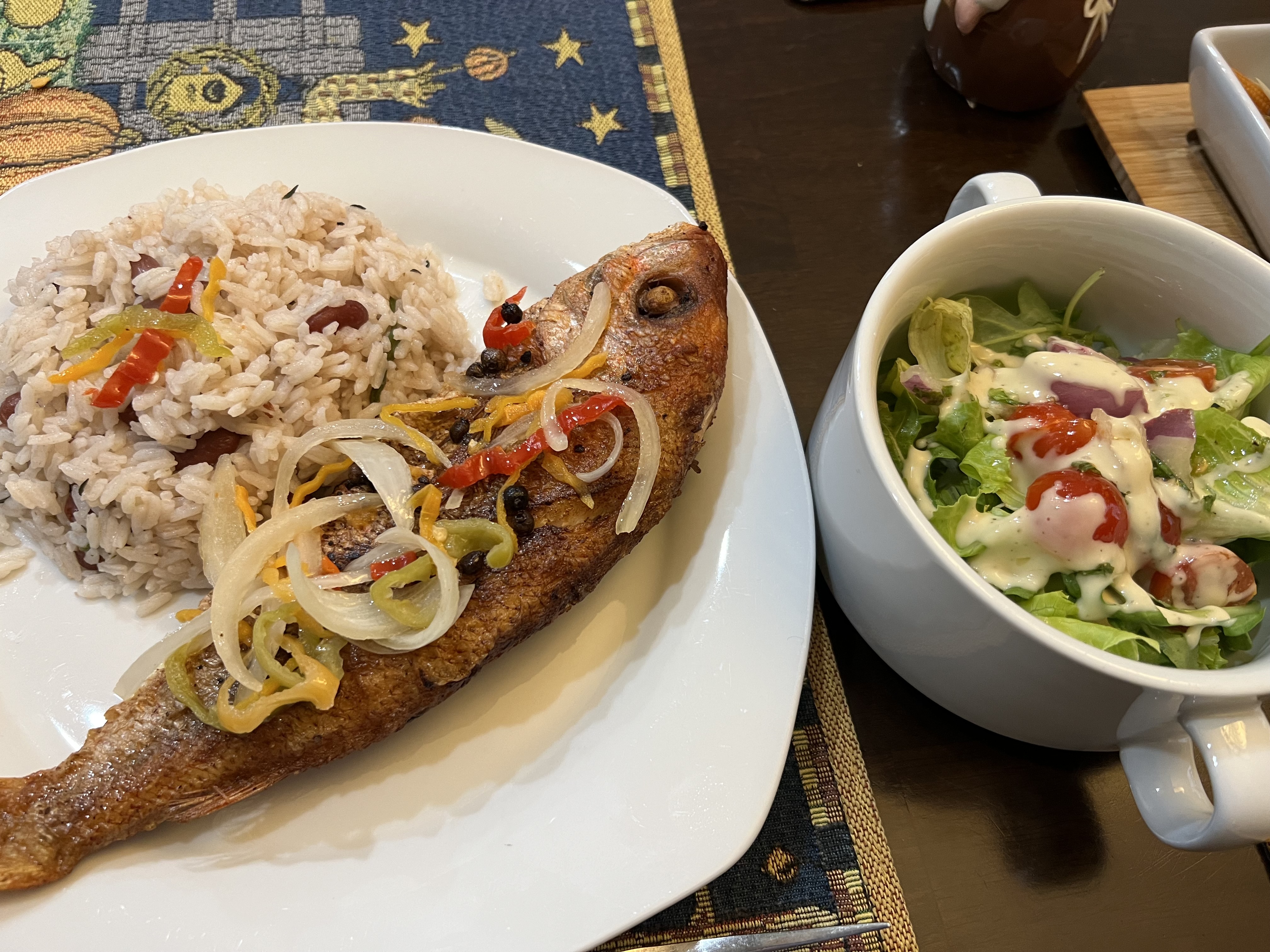 Jamaican Escoveitch Fish from Dianne's kitchen