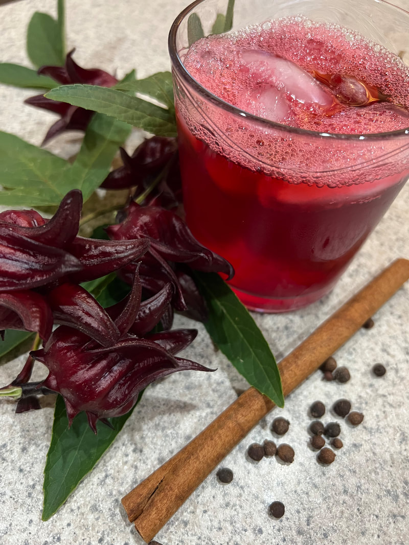 Jamaican sorrel punch